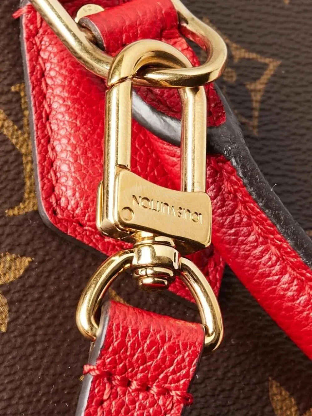 Louis Vuitton Cerise Monogram Canvas Alma B'N'B Bag